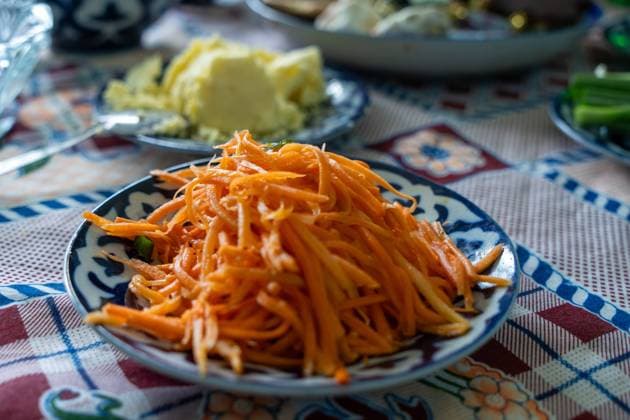Food, Salat, Möhrensalat