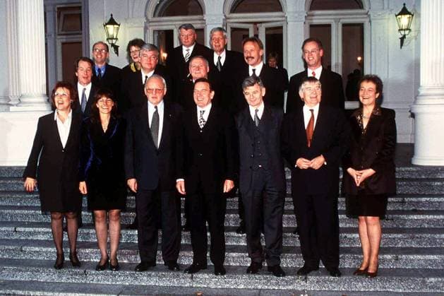 Bundestagswahl2025, Kabinett Schröder I 1998-2002