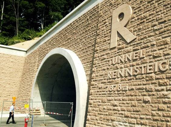 Eröffnung des Rennsteigtunnels, 20. Jahrestag am 5. Juli