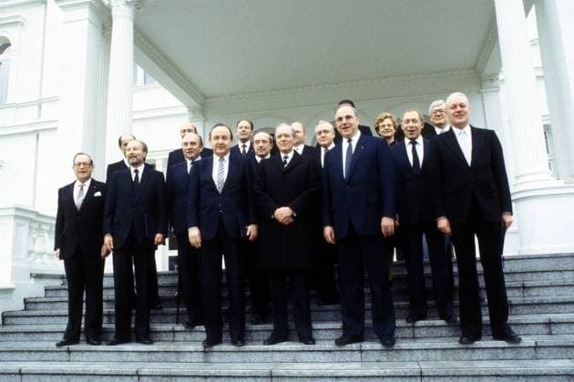 Bundestagswahl2025, Kabinett Kohl II 1983-1987