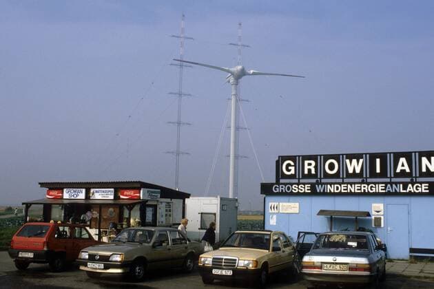 Growian geht in Betrieb, 40. Jahrestag am 17. Oktober