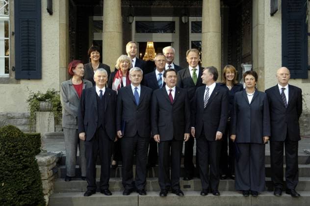 Bundestagswahl2025, Kabinett Schröder II 2002-2005
