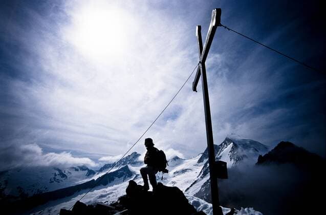 Kalendermotive: Bergsteigen