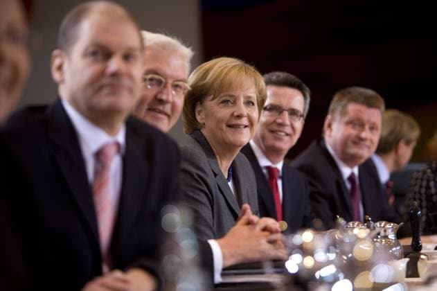 Bundestagswahl2025, Kabinett Merkel I von 2005 bis 2009