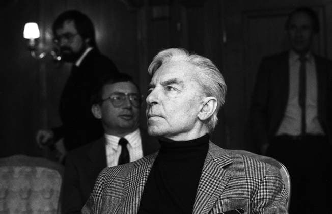 Herbert von Karajan wird Berliner Ehrenbürger, 50. Jahrestag am 23. November