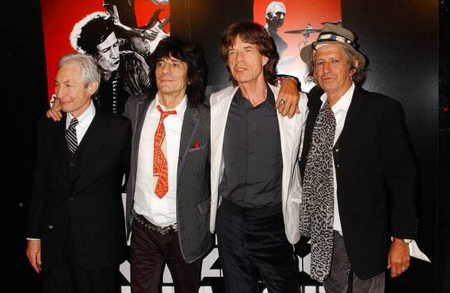 Rolling-Stones-Album Nummer eins der deutschen Jahrescharts, Archivbilder