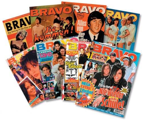 Erste Ausgabe der Jugendzeitschrift Bravo erscheint, 70. Jahrestag am 26. August