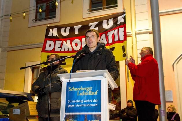 Sachsen, Stichwahl in Aue, Stefan Hartung, Archivbilder