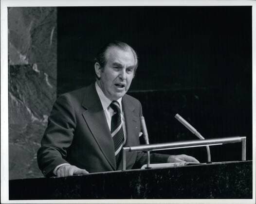 75 Jahre Staatsgründung Israel - Israelische Staatspräsidenten, Chaim Herzog