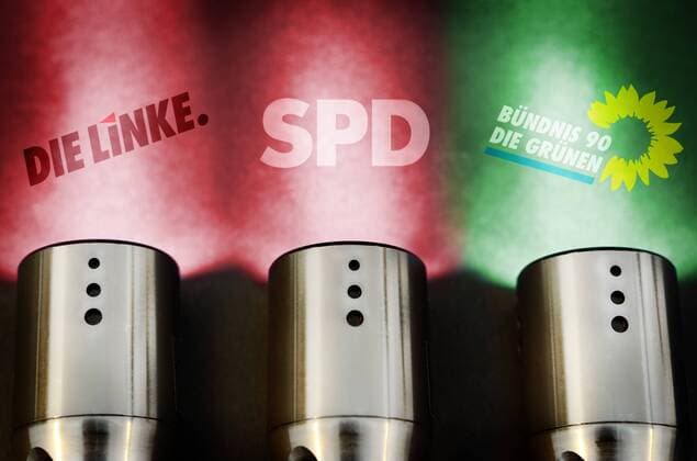 WAHL2021: Symbolfotos Koalition Rot-Rot-Grün