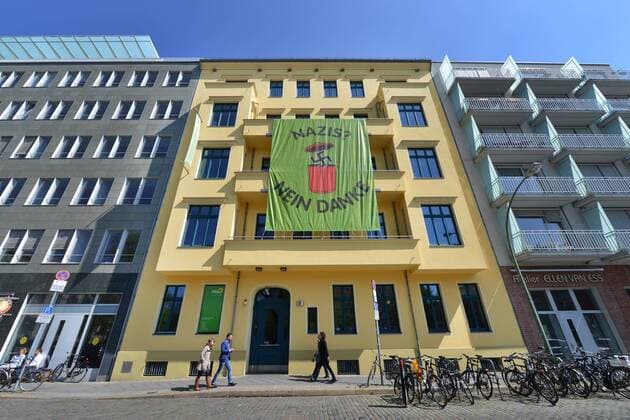 WAHL2021: Bündnis 90 Die Grünen Bundesgeschäftsstelle in Berlin