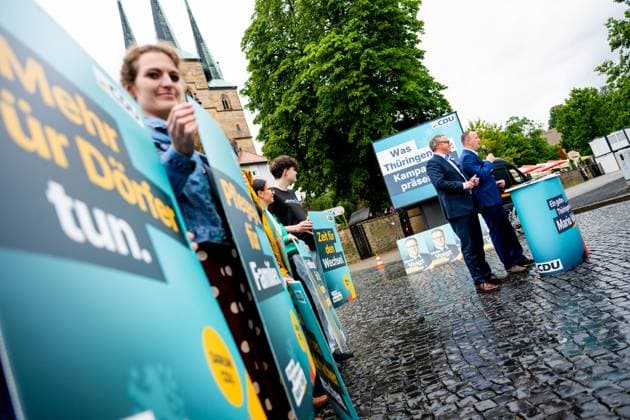Landtagswahl Thüringen 2024, Szenen des Wahlkampfs