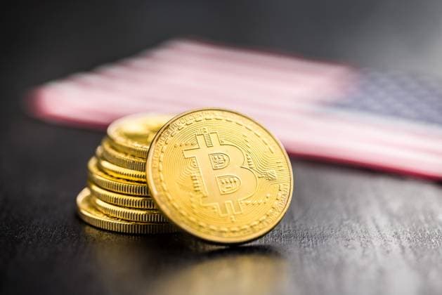 Kryptowährung Bitcoin erreicht während US-Wahl Rekordhoch, Archivbilder