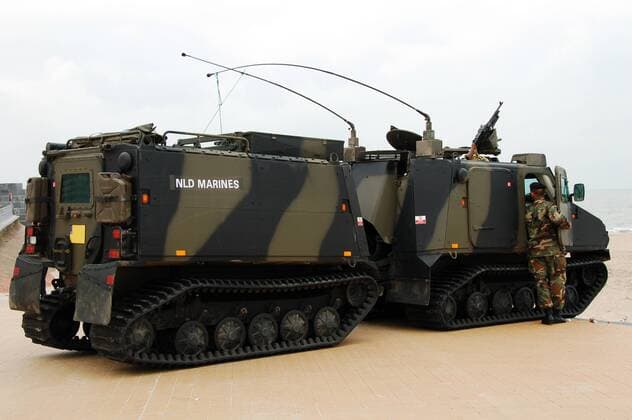 Militär, Panzer, Transportpanzer Bandvagn