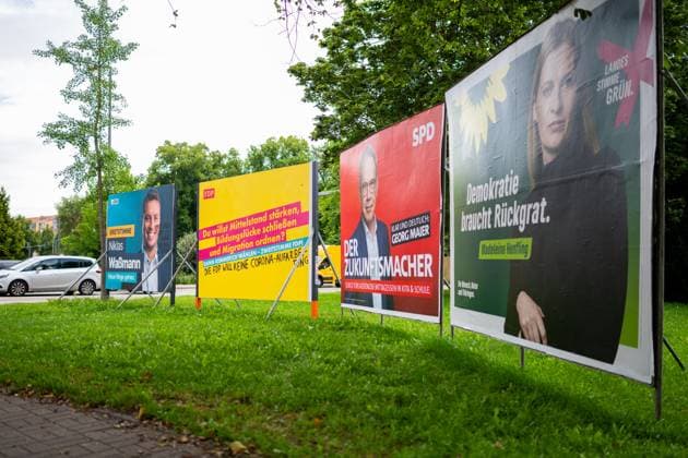 Landtagswahl Thüringen 2024, Wahlplakate