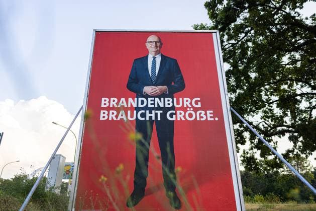 Landtagswahl Brandenburg 2024, Wahlplakate