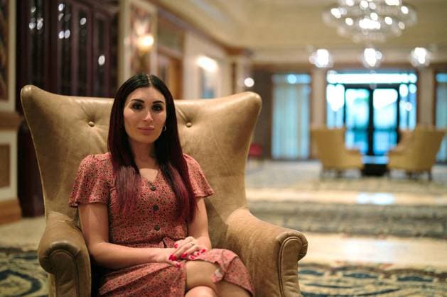 MAGA-Influencerin Laura Loomer wirbt nun für die Ukraine, Archivbilder