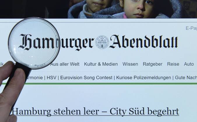 Hamburger Abendblatt erscheint erstmals, 75. Jahrestag am 14. Oktober