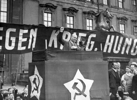 Ernst Thälmann, 140. Geburtstag am 16. April - gestorben 1944