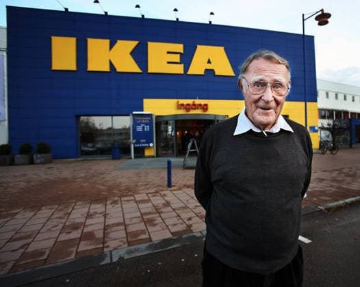 Ingvar Kamprad, 100. Geburtstag am 30. März - 2018 verstorben