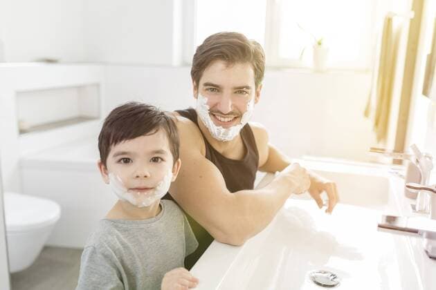 Coronavirus, Gemeinsamer Familien - Wellnesstag im eigenen Badezimmer