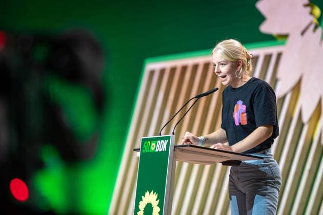 Bundestagswahl2025, Jette Nietzard sieht Versäumnisse in grünem Wahlkampf, Archivbilder