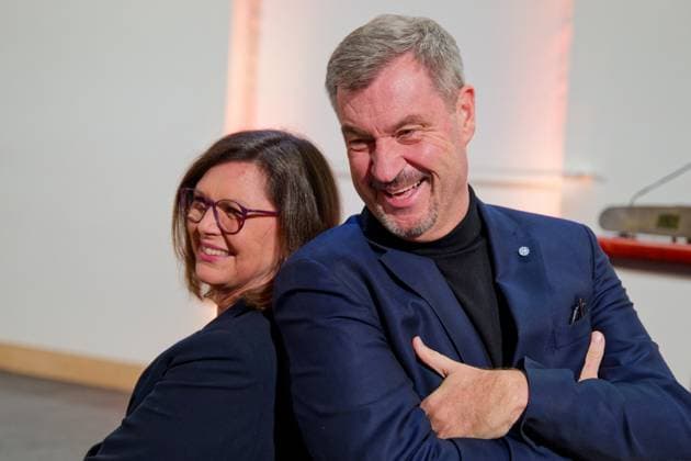 Markus Söder signalisiert Unterstützung für Ilse Aigner als Bundespräsidentin, Archivbilder