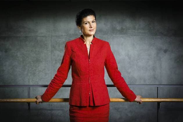 Linken-Politikerin Sahra Wagenknecht positiv auf das Coronavirus getestet
