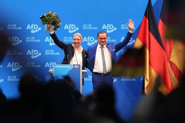 Bundestagswahl2025, Wahlkampfmomente, AfD-Parteitag 11.-12. Januar 2025 in Riesa