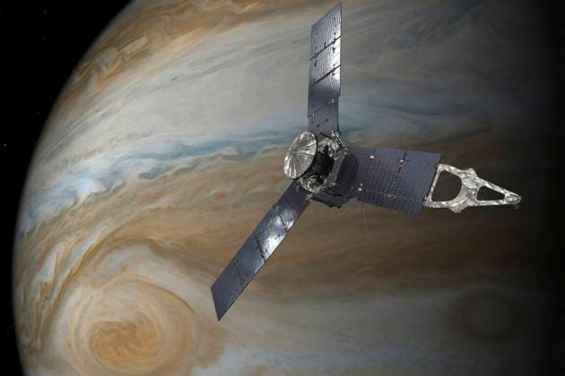 Start der NASA-Raumsonde Juno, 15. Jahrestag am 5. August