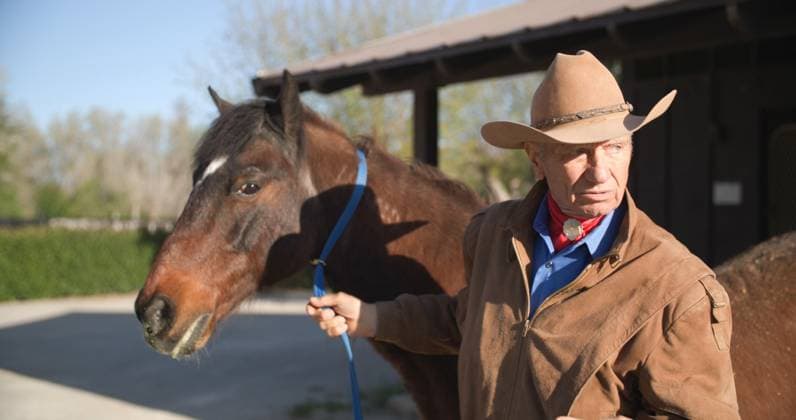 Monty Roberts der Pferdeflüsterer ist verstorben, Archivbilder