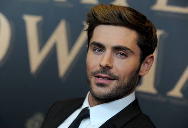 Schauspieler Zac Efron bekommt einen Stern auf dem Walk of Fame, Archivbilder