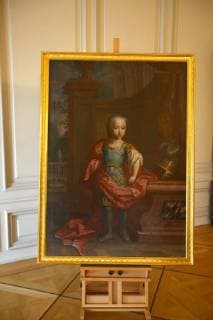 Bildnis des Kurfürst Carl Theodors im Mannheimer Schloss