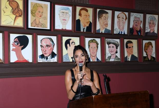 Nicole Scherzinger s Sardi s Portrait Unveiling in New York