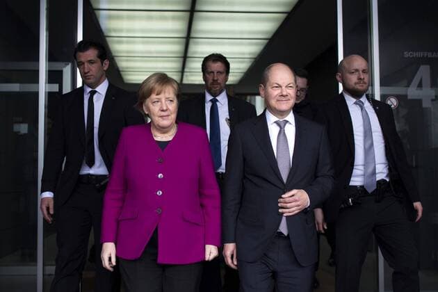 Deutsche Parteien, SPD, Vierte Große Koalition 2018-2021