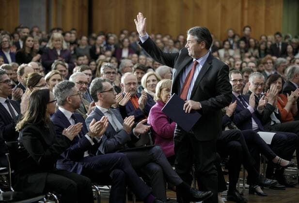 SPD, Sigmar Gabriel rechnet mit seiner Partei ab, Archivbilder