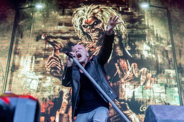 Iron Maiden werden in die in Rock and Roll Hall of Fame aufgenommen, Archivbilder