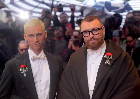 Sam Smith und Designer Christian Cowan haben sich verlobt - Archivbilder