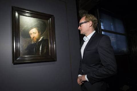 Rubens Selbstporträt in Antwerpen präsentiert