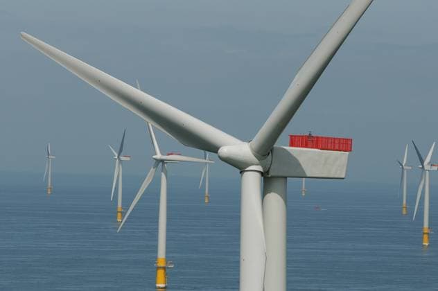 RWE erhält rund 1,2 Milliarden Dollar zurück, damit das Unternehmen aus Offshore-Windprojekten in den USA aussteigt, Symbol- und Archivbilder