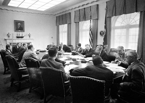 IMAGO History, Archiv, Kalter Krieg, Kubakrise 1962, John F. Kennedy