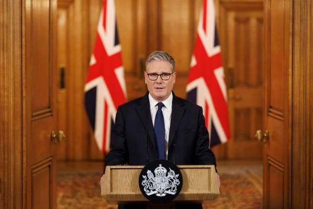 Keir Starmer kündigt Rücktritt als Premierminister von Großbritannien an, Archivbilder