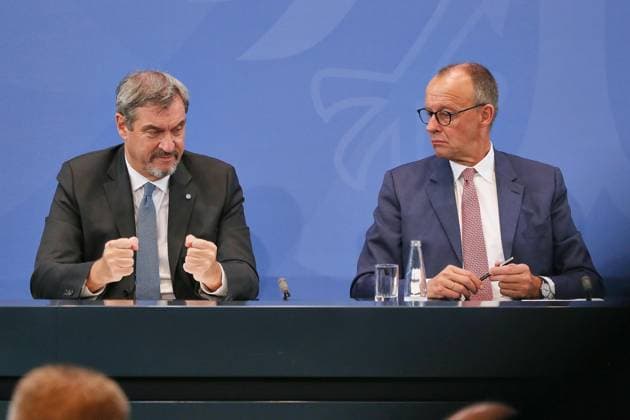 CSU, Markus Söder fordert Bürgergeld-Kürzung, Archivbilder