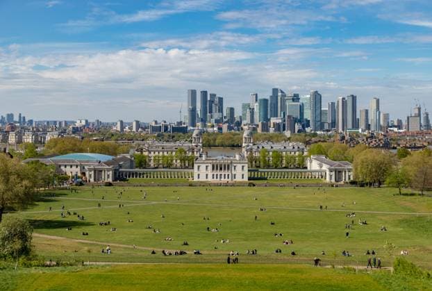 Travel, Parks and Gardens, England, Greenwich Park in London