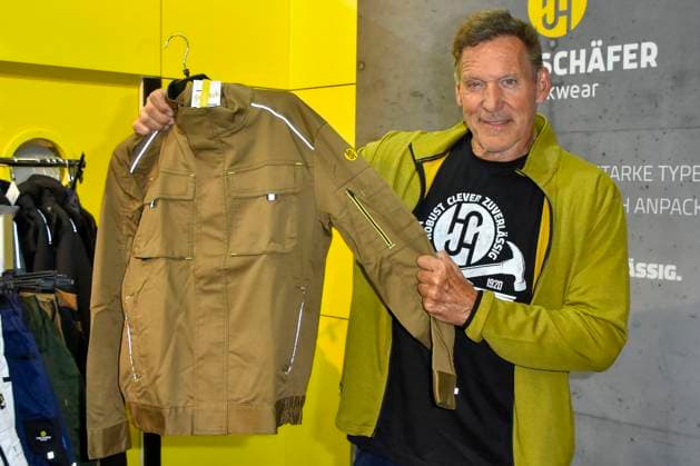 Ralf Möller auf der A + A Ausstelluung in Düsseldorf