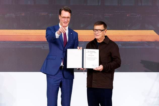Verleihung des Staatspreises des Landes Nordrhein-Westfalen 2025 an Fotograf Andreas Gursky