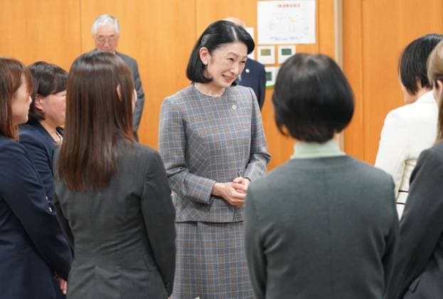 Japan, Prinzessin Kiko besucht Gesundheitseinrichtung in Tokio