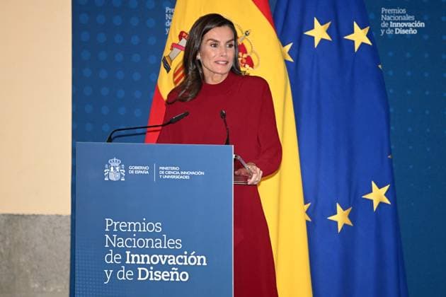 Spanien, Königin Letizia besucht Preisverleihung in Madrid