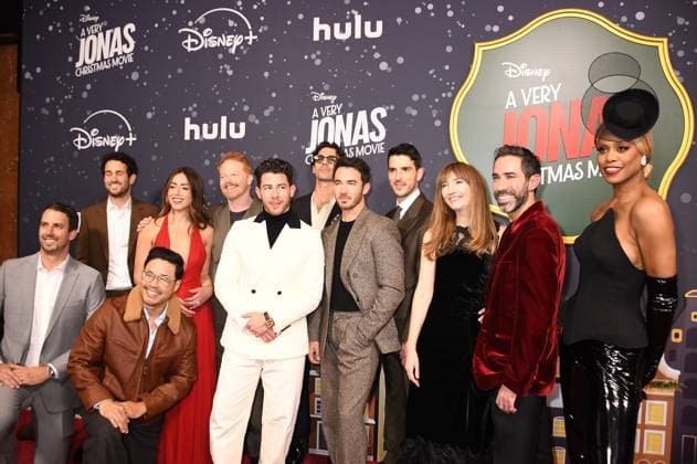 A Very Jonas Christmas Movie Premiere in New York