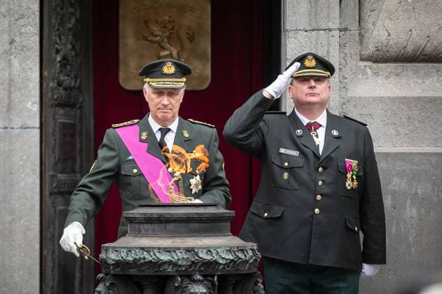 König Philippe von Belgien bei Gedenkeveranstaltung zum ersten Weltkrieg in Brüssel